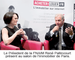Ren&eacute; pallincourt pr&eacute;sident au salon de l'immobilier
