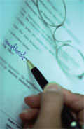 Une clause de non-concurrence