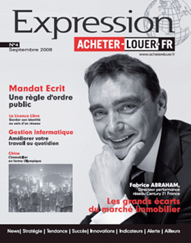 Couverture magazine expression numero 4 - Immobilier : Tout l'immobilier avec Acheter-louer.fr Couverture magazine expression numero 4 - Immobilier : Tout l'immobilier avec Acheter-louer.fr