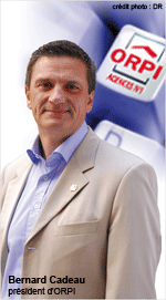 Bernard Cadeau - Président du réseau Orpi Bernard Cadeau - Président du réseau Orpi